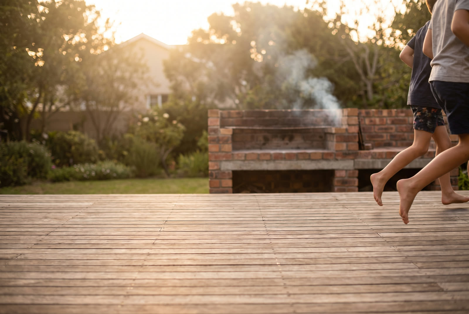 Family braai deck in Durbanville